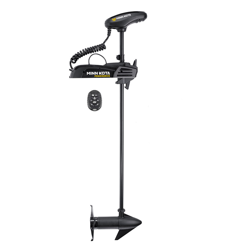 Image 1: Minn Kota PowerDrive™ 55 Trolling Motor w/Micro Remote - 12V - 55LB - 54" *Remanufactured