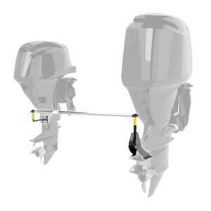 Image 1: EZ-Steer Universal Kit 7" Aux Offset 29"-33" Steering System
