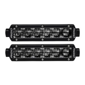 Image 1: RIGID Industries SR-Series 6" SAE Fog Light - Compliant Pair