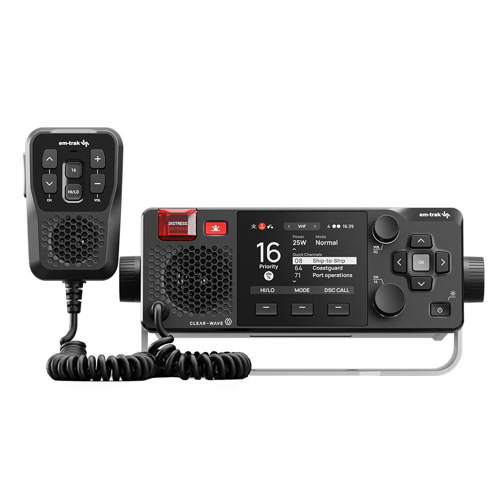 Image 1: em-trak X100 VHF w/Class B AIS