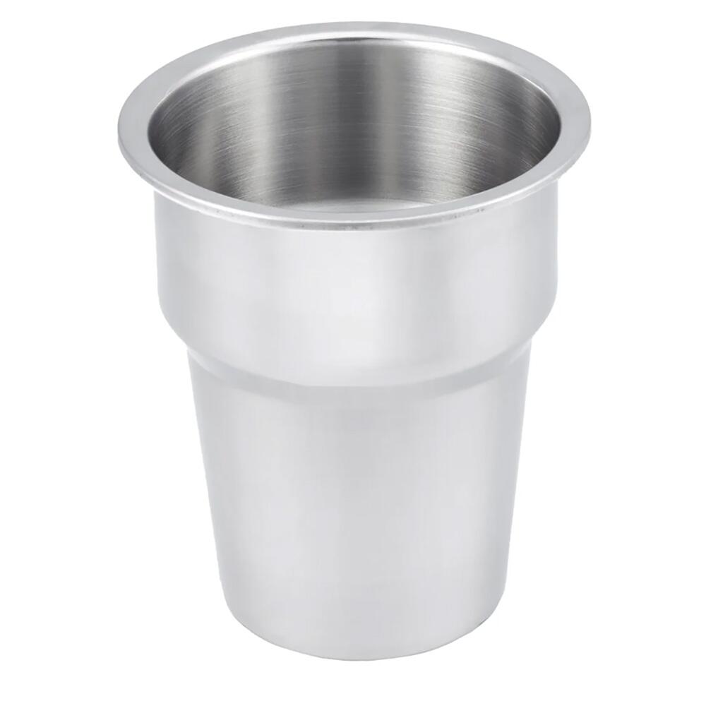 Image 1: Whitecap Extra Large Stainless Steel Flush Cupholder