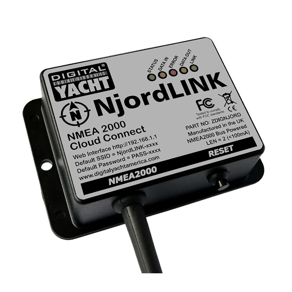 Image 1: Digital Yacht NjordLINK NMEA 2000 Cloud Gateway