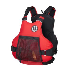 Image 1: Mustang Vibe Foam Pull-Over Life Vest - L/XL - Red