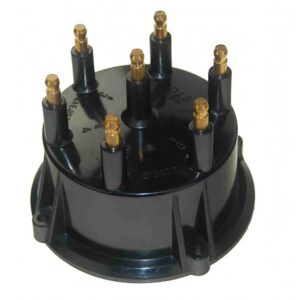 Image 1: Regitar USA Distributor Cap f/GM V6 Engines w/Thunderbolt IV & V HEI Ignitions