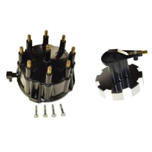 Image 1: Regitar USA Distributor Cap f/GM V-8 Engines w/Thunderbolt IV & V HEI Ignitions