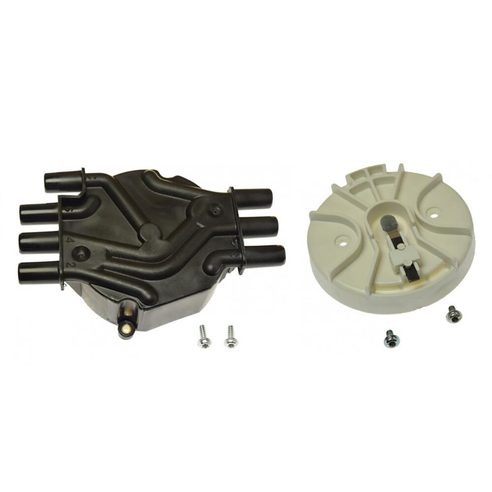 Image 1: Regitar USA Distributor Cap f/2001 & Newer MCM/MIE 5.0L, 5.7L & 6.2L MPI Engines w/ECM 555