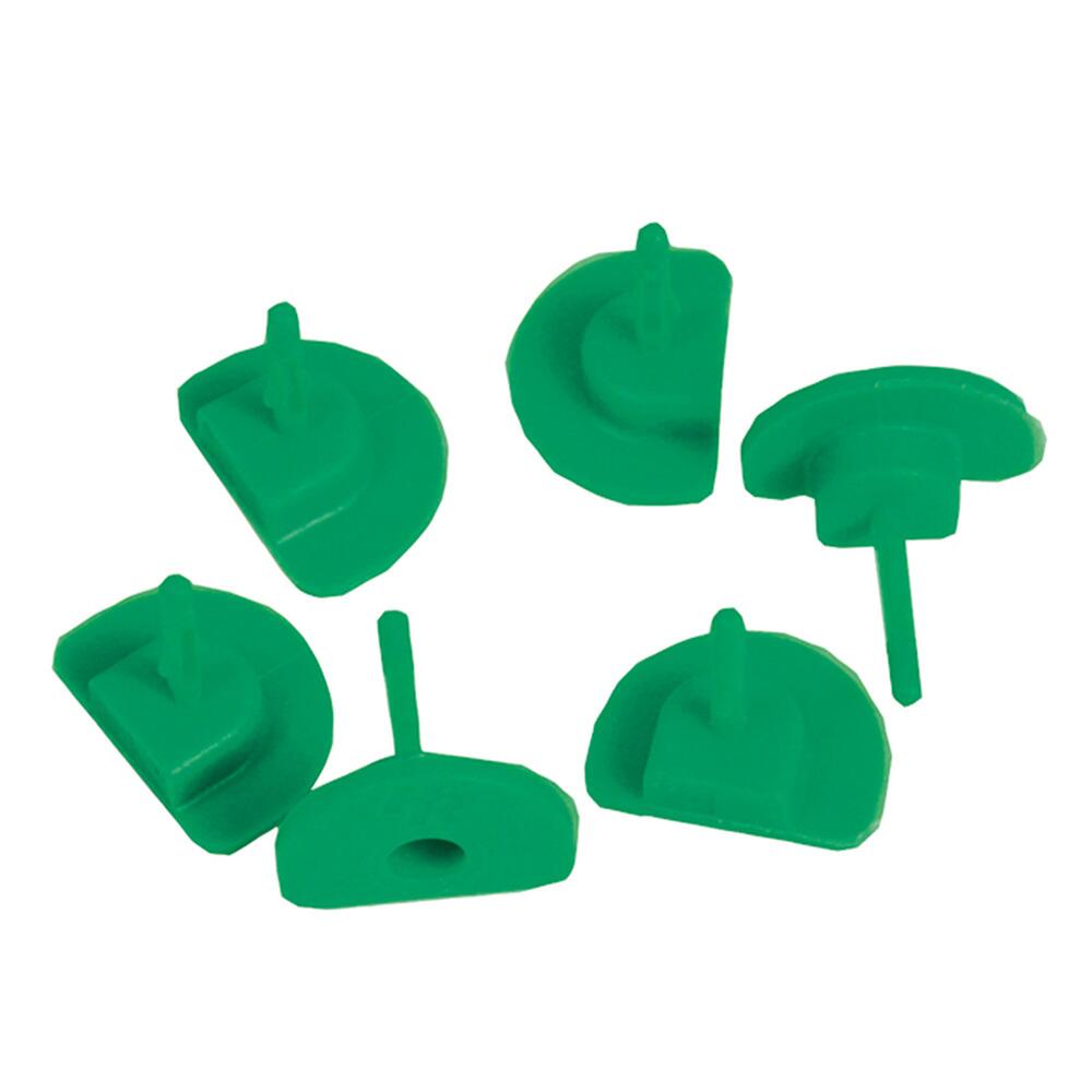 Image 1: Leland Maximum Inflation Replacement Green Pins *6-Pack