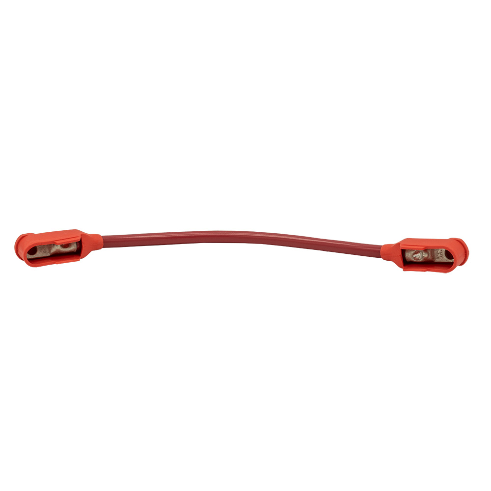Image 1: Maretron Bypass Module Jumper Wire w/Lugs 6AWG Red