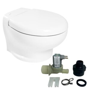 Image 1: Thetford Nano Touch Compact Toilet Freshwater Kit - 12V