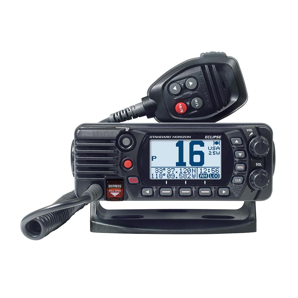 Image 1: Standard Horizon GX1410B Eclipse Series 25W Fixed Mount VHF - Black