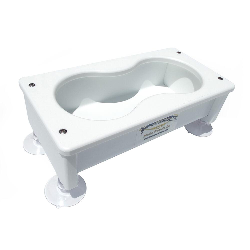 Image 1: Deep Blue Marine Double Cup Holder/Storage Box