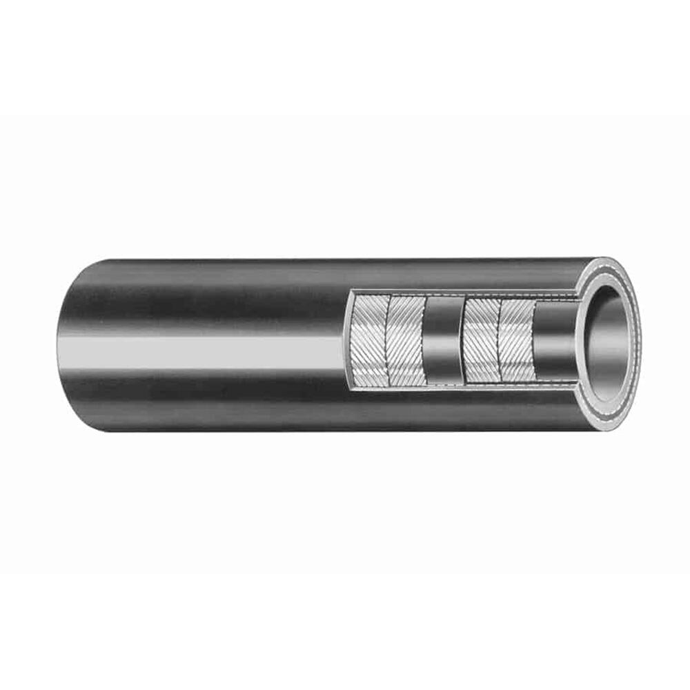Image 1: Trident Marine 1/4" x 50' Box Black HD Water Hose 200 PSI