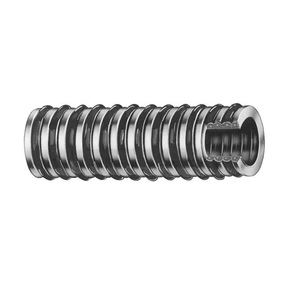 Image 1: Trident Marine 1-1/8" x 50' Box Bilge & Live Well Hose Clear w/Black Helix