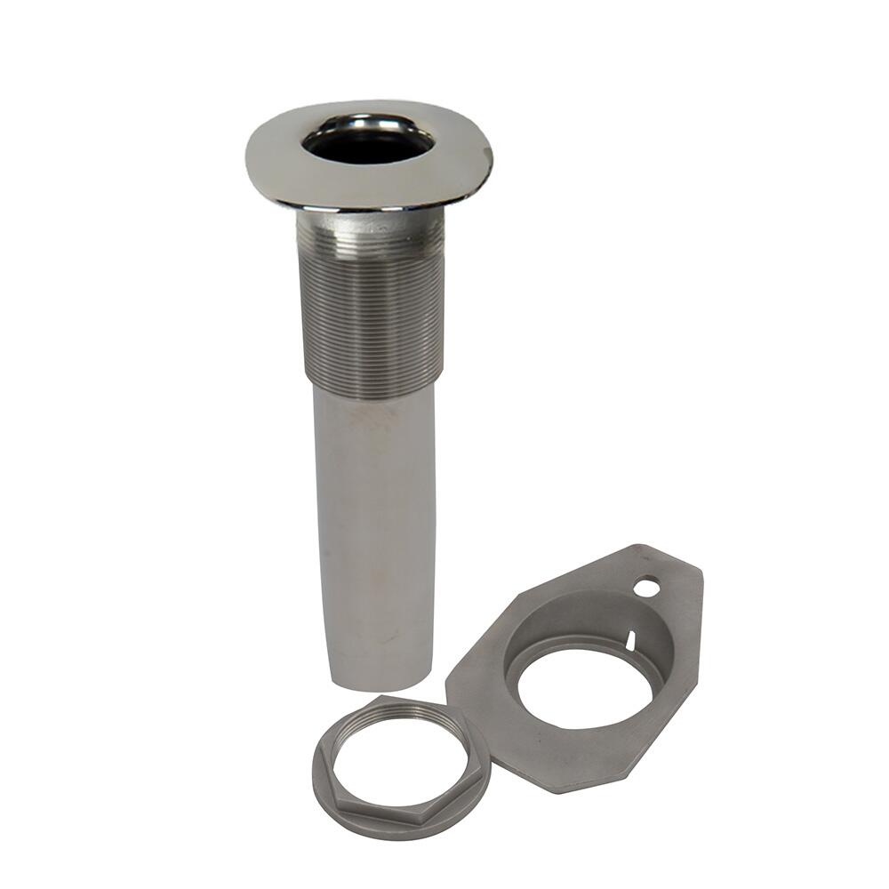 Image 1: C.E. Smith Screwless Flush Mount Rod Holder - 0 Degree - Black Liner - No Logo