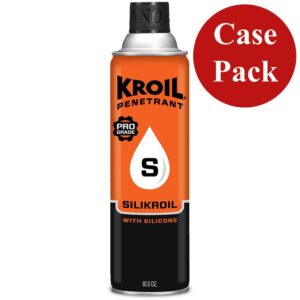 Image 1: Kroil Silikroil Penetrant - Aerosol - 16.5oz Can with Silicone *Case of 12