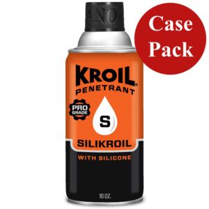 Image 1: Kroil Silikroil Penetrant - Aerosol - 10oz Can with Silicone *Case of 12