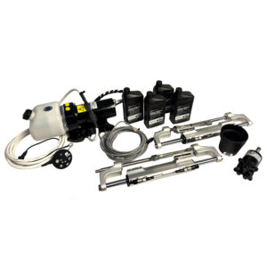 Image 1: Uflex MasterDrive Steering System - Single Station/Twin Cylinder Kit - UC128TS - SVS 1 & UC128TS - SVS 1P Cylinders