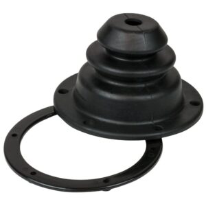 Image 1: Sea-Dog Motor Well Boot - Molded Rubber - 5-1/2"