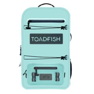 Image 1: Toadfish Waterproof Backpack + Sling - Seafoam