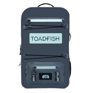 Image 1: Toadfish Waterproof Backpack + Sling - Ocean Blue