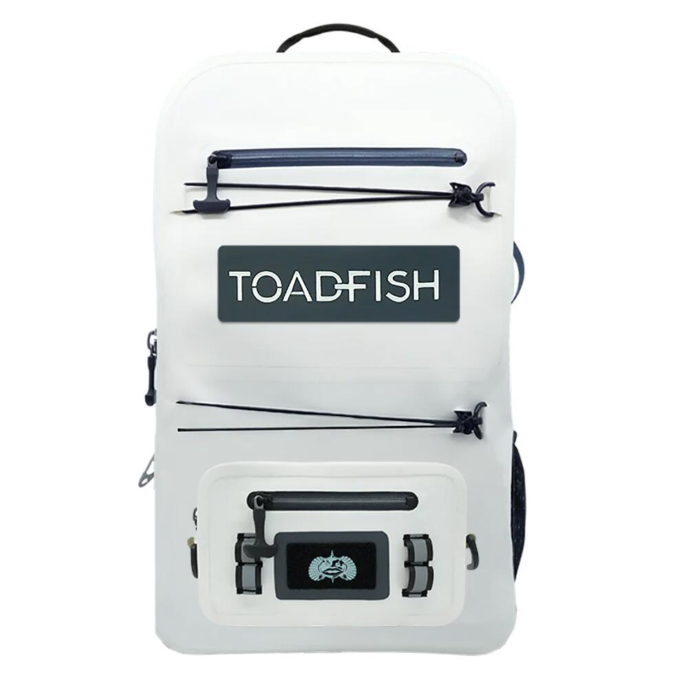 Image 1: Toadfish Waterproof Backpack + Sling - Sea Shell