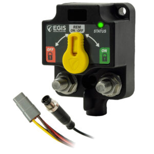 Image 1: Egis Single XD - NMEA 2000 - Relay w/Knobs - 4 Position DT