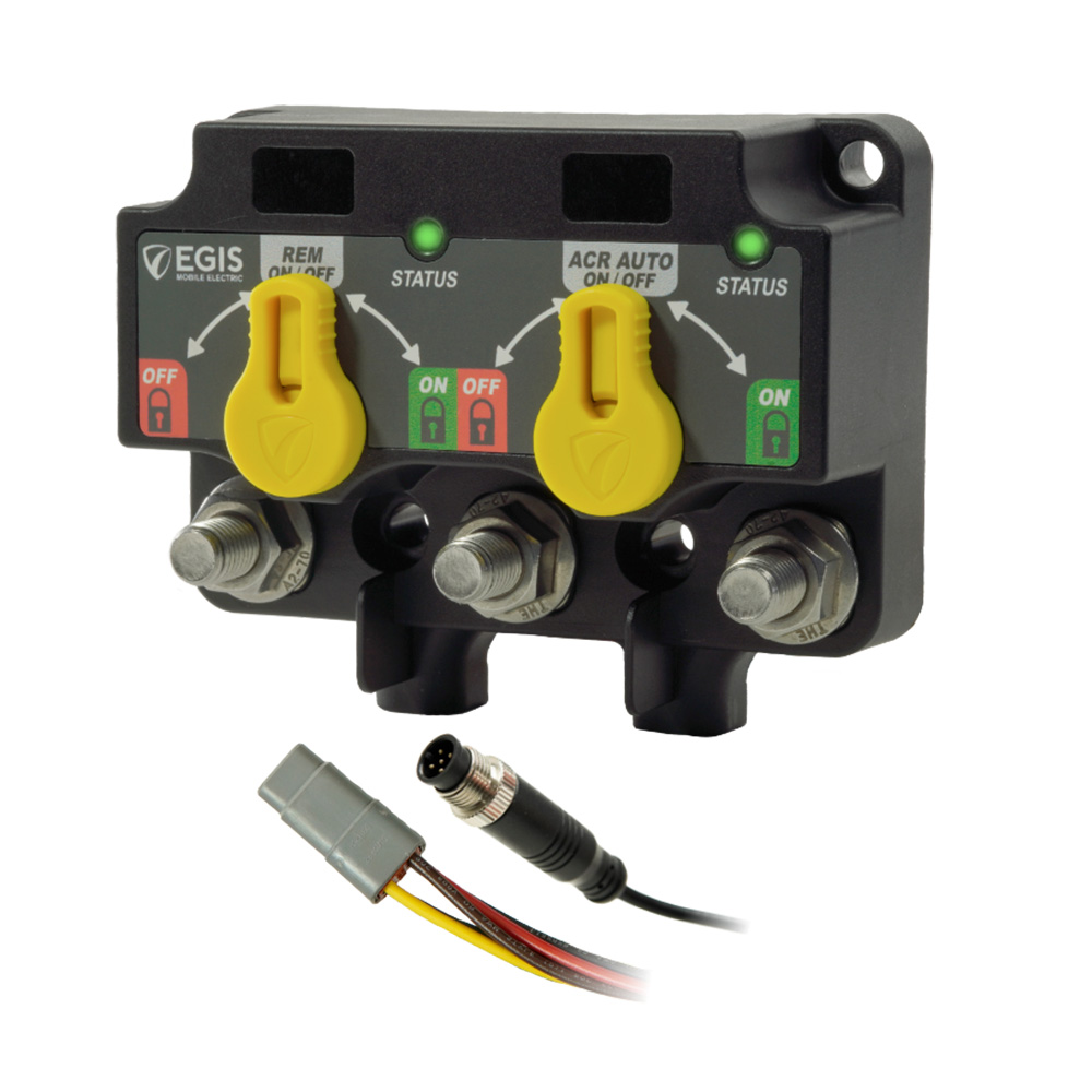 Image 1: Egis Dual XD - NMEA 2000 - ACR/Relay w/Knobs - 8 Position DT