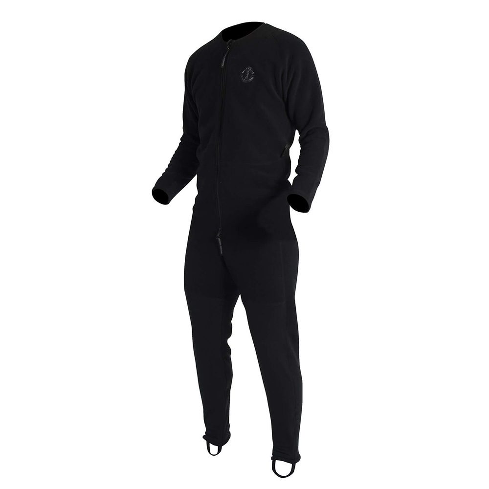 Image 1: Mustang Sentinel Series Dry Suit Liner w/Drop-Seat - XXXL - Black