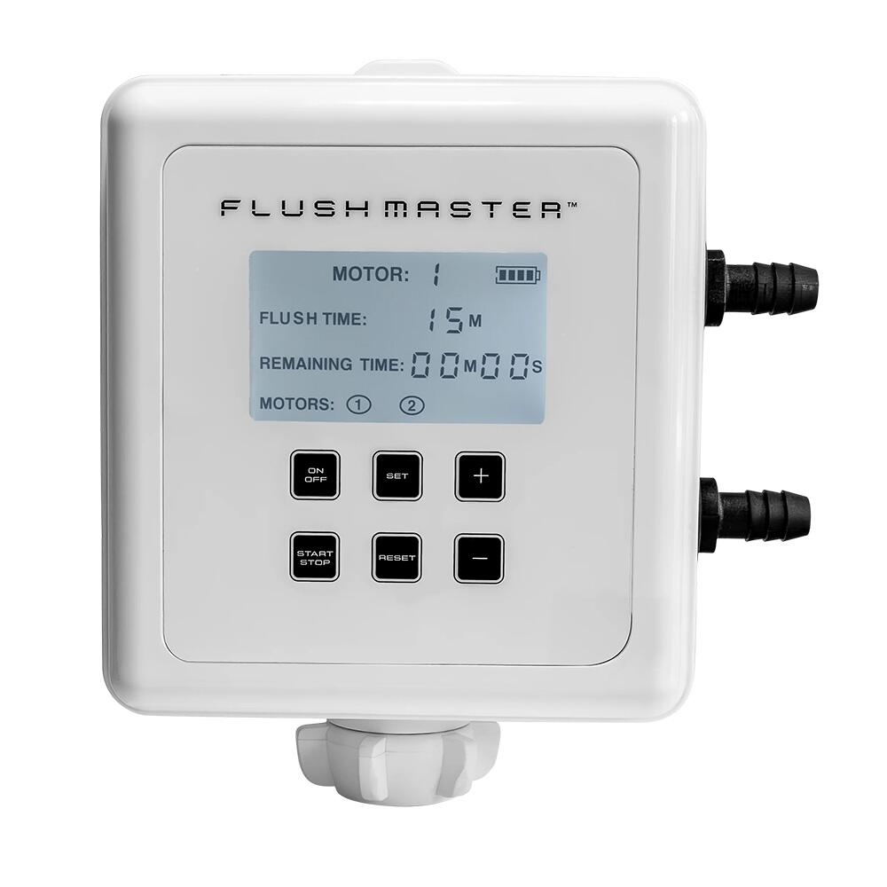Image 1: Flushmaster Outboard Flushing System - 2 Outlet w/Two 9' Hose Kits