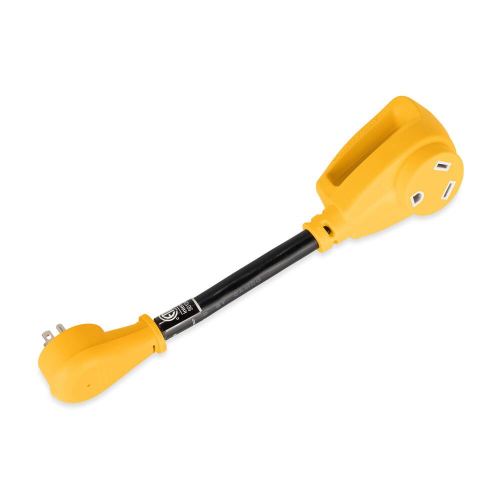 Image 1: Camco Power Grip 12\\u0022 Dogbone 12\\u0022, 15AM/30AF, 125V/1875W, cETL
