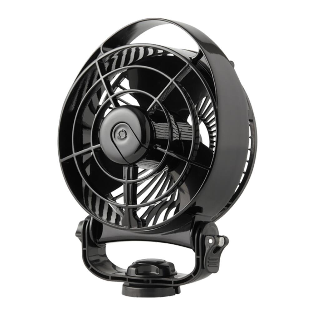 Image 1: Caframo Bora II 12 - 24V - 3-Speed - 6" Marine Fan - Black