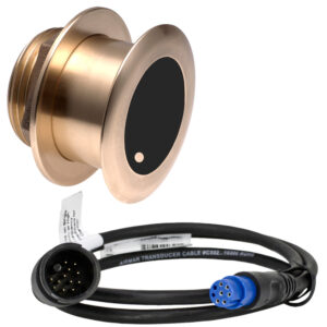 Image 1: Airmar B175L Bronze 12 Degree Thru-Hull 1kW f/Garmin w/8-Pin Connector