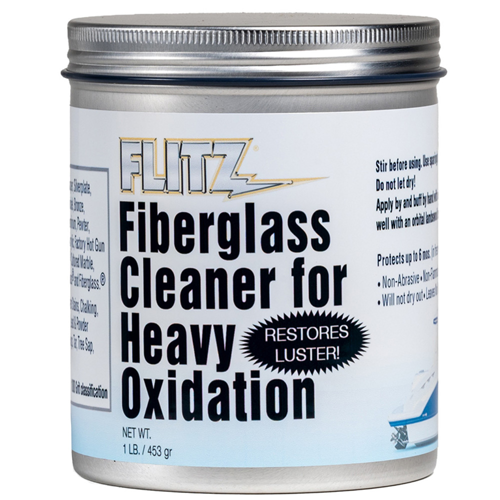 Image 1: Flitz Fiberglass Cleaner f/Heavy Oxidation - 1lb