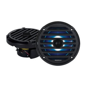 Image 1: Aquatic AV ELITE 6.5" RGB Speakers - Black - Pair