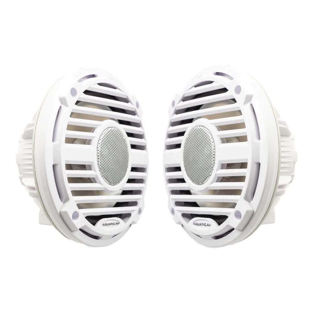 Image 2: Aquatic AV PRO Classic Speaker - White
