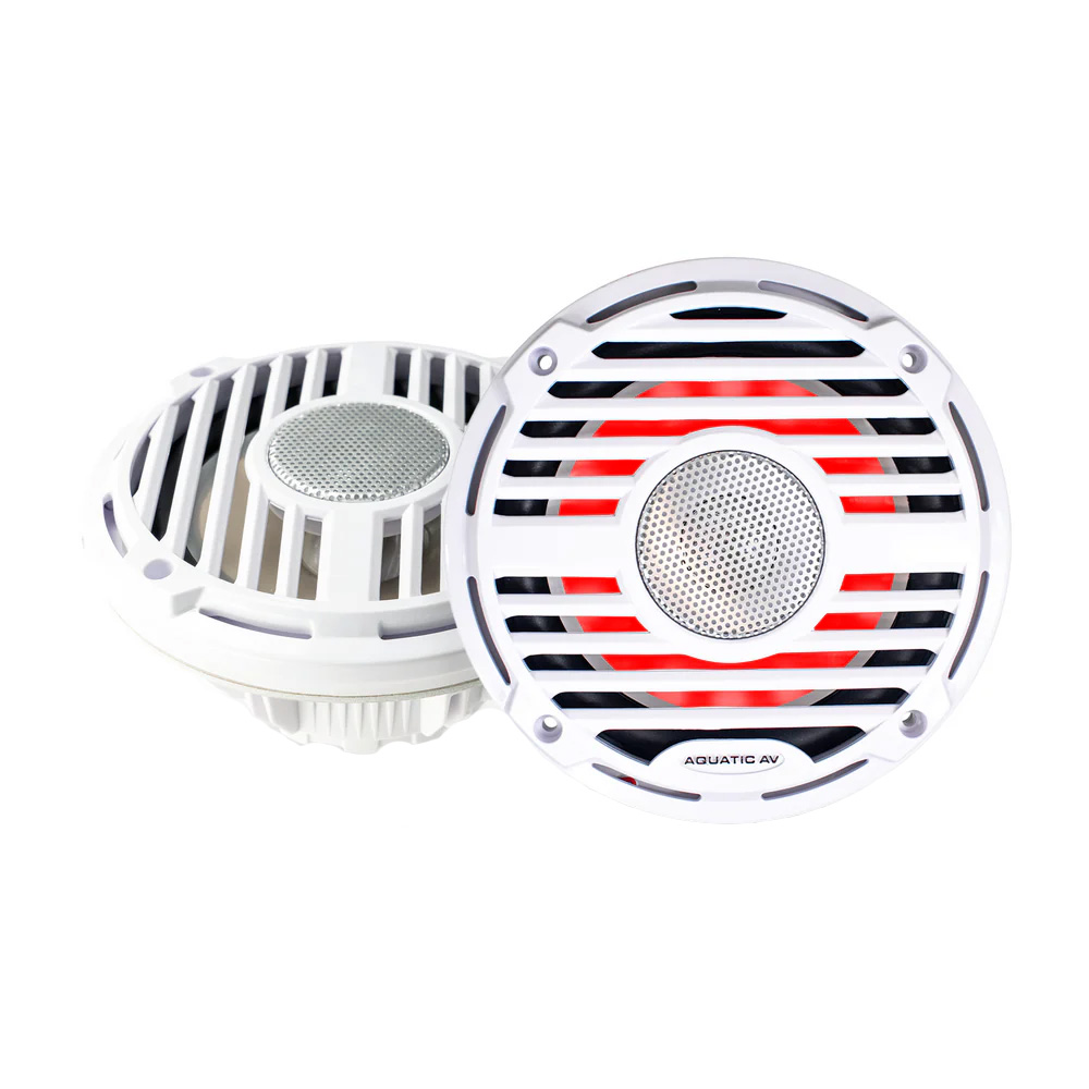 Image 1: Aquatic AV PRO Classic Speaker - White