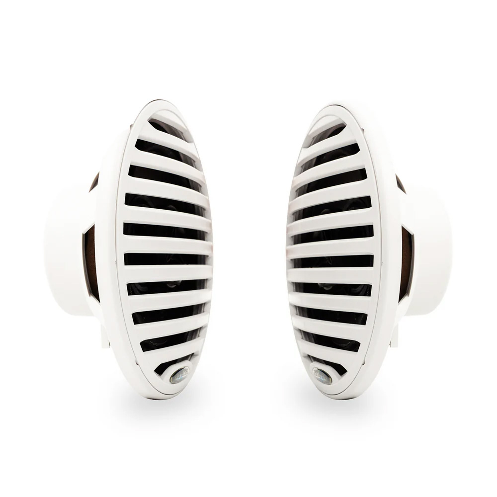 Image 2: Aquatic AV 6.5" Economy Speakers - White - Pair