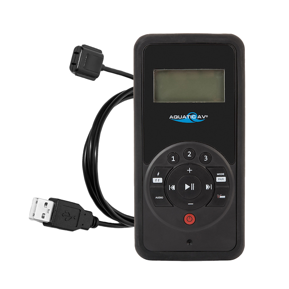 Image 1: Aquativ AV RF6 Wireless Remote Control + Charging Cradle