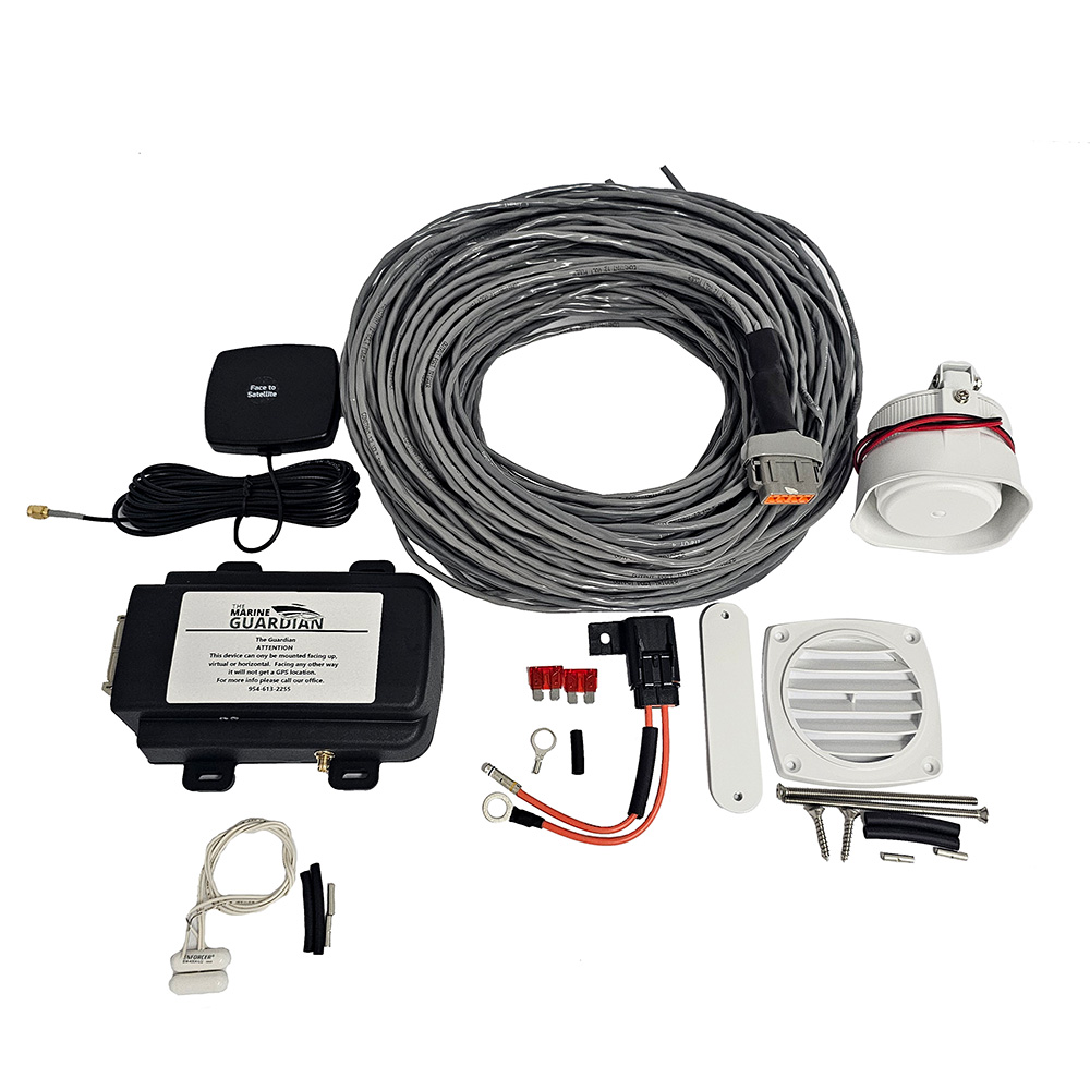 Image 1: The Marine Guardian - Guardian Device w/Global 2G-3G-4G LTE Cellular & 2-Way Iridium Satellite Messaging