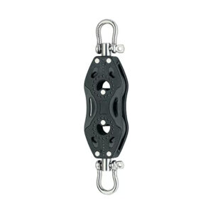 Image 1: Harken 29mm Carbo Double Swivel Symmetrical Fishing Pulley