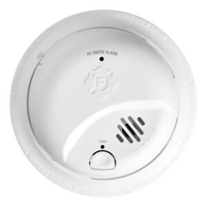 Image 1: Fireboy-Xintex SMI100RV Smoke Detector 9V Battery Powered