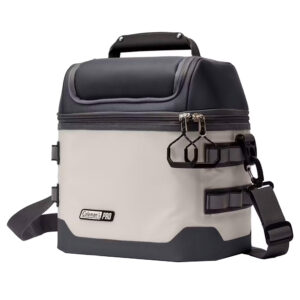 Image 1: Coleman Pro Soft Cooler - 16-Can - Mushroom