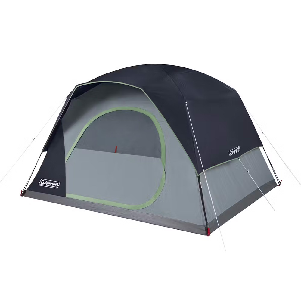 Image 1: Coleman 6-Person Skydome™ Camping Tent - Blue Nights