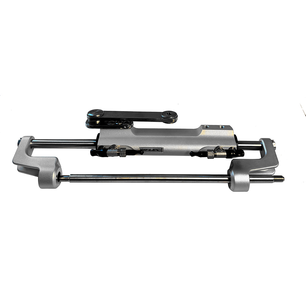 Image 1: Uflex SilverSteer UC128TS High Performance Cylinder V1 - Straight Link Arm