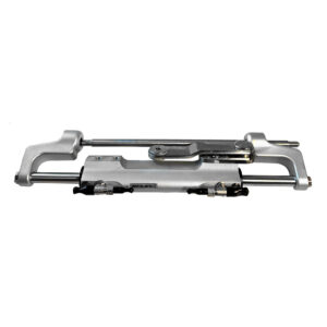 Image 1: Uflex SilverSteer UC128TS High Performance Cylinder V2P w/Offset Link Arm - Port Version