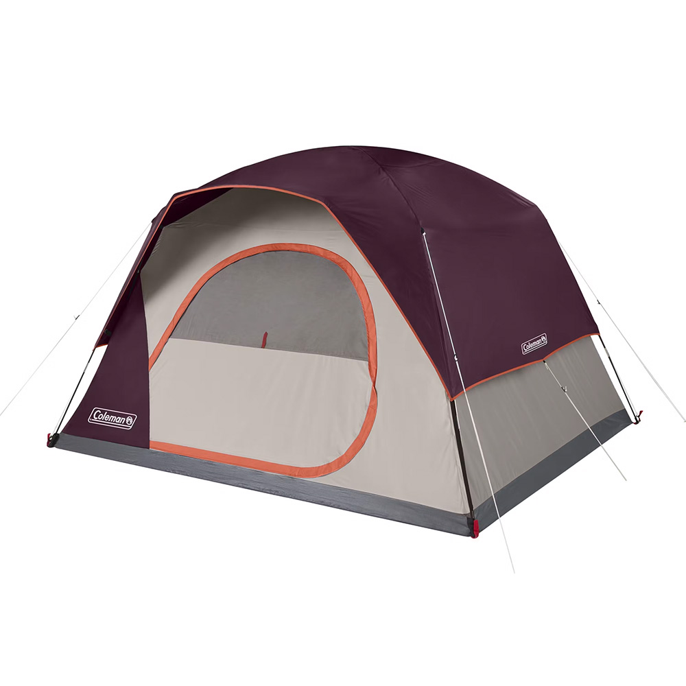 Image 1: Coleman Skylodge™ 6-Person Instant Camping Tent - Blackberry