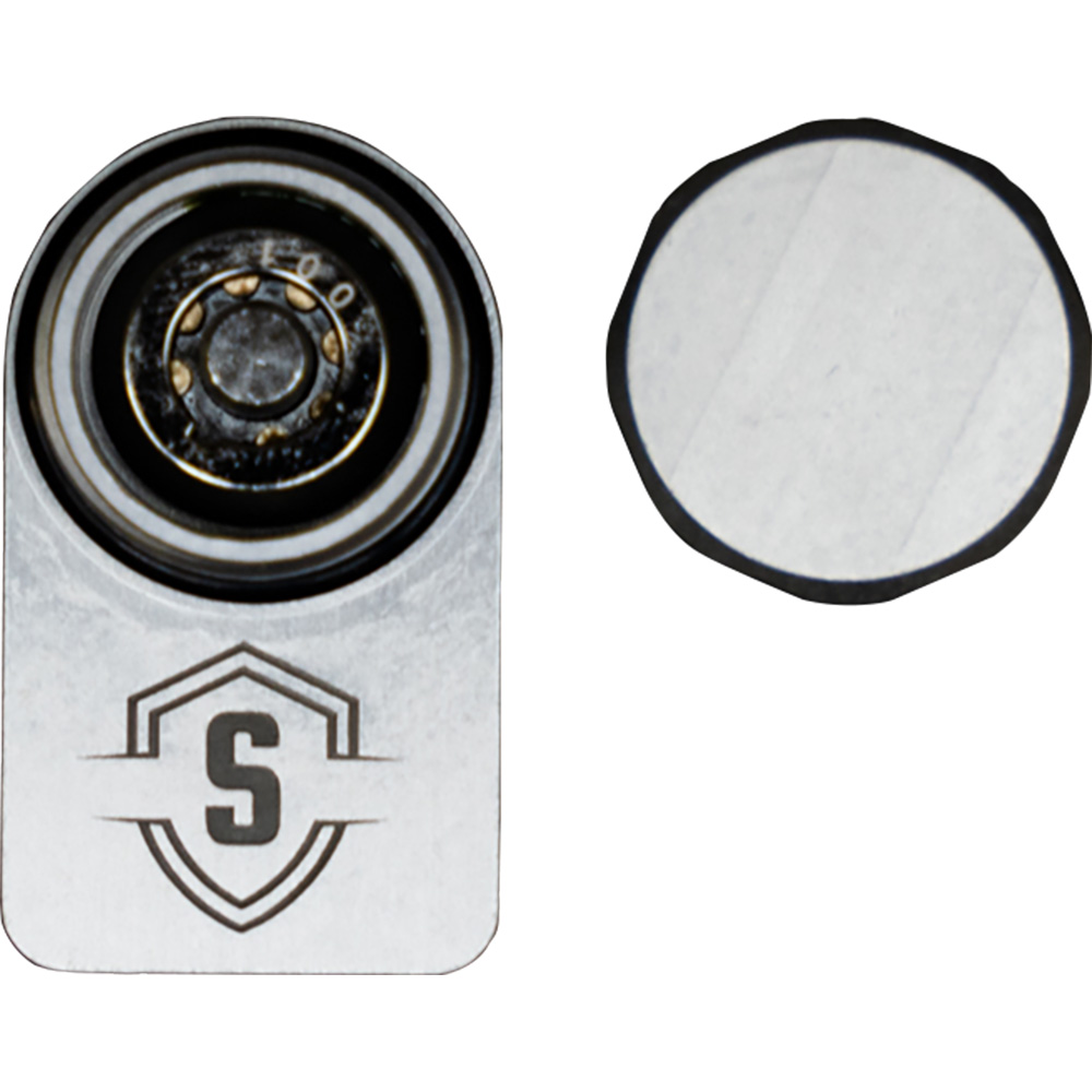 Image 1: Secure Outdoors Elite Lock - Single - Universal - Silver