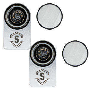 Image 1: Secure Outdoors Elite Lock - Dual - Universal - Silver