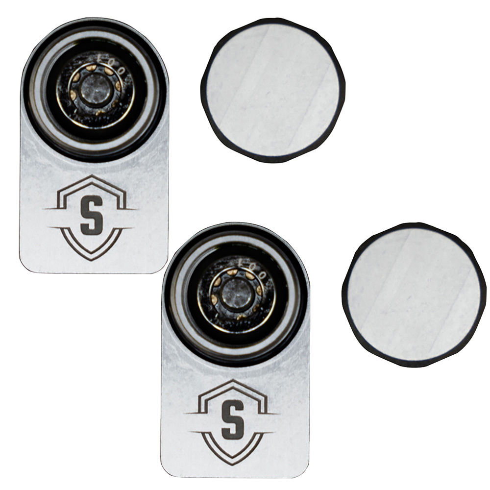 Image 1: Secure Outdoors Elite Lock - Dual - Universal - Silver