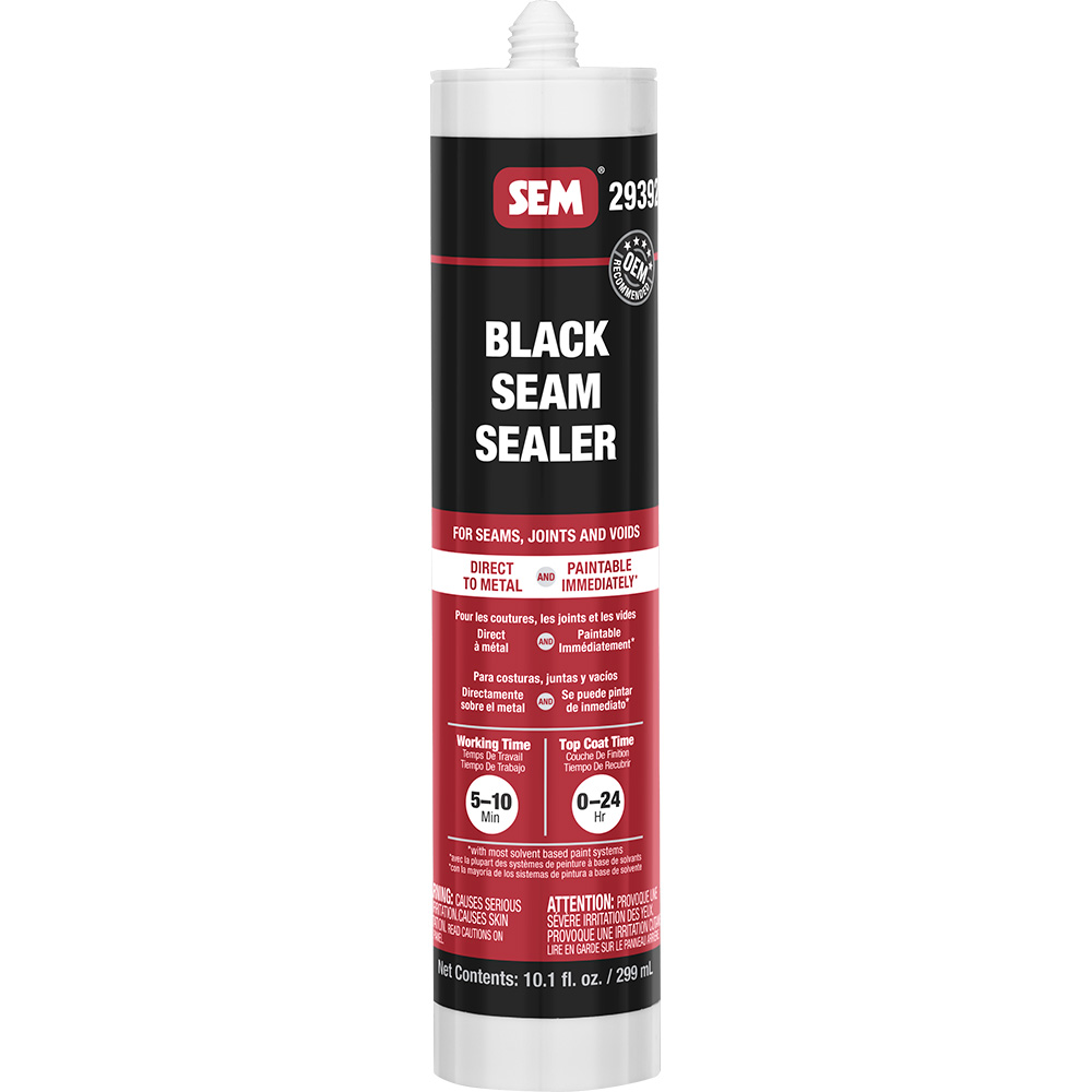Image 1: SEM 1K Seam Sealer - 10.1oz Tube - Black